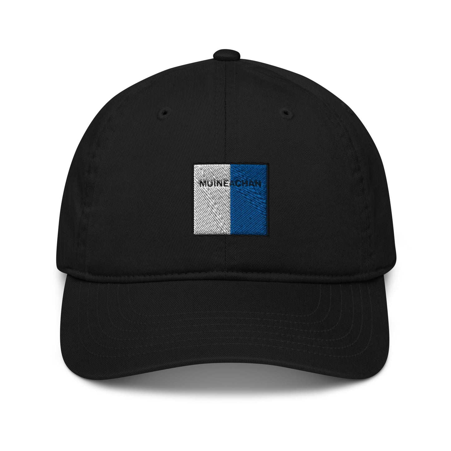 Embroidered Muineachán Baseball Hat - 100% organic cotton