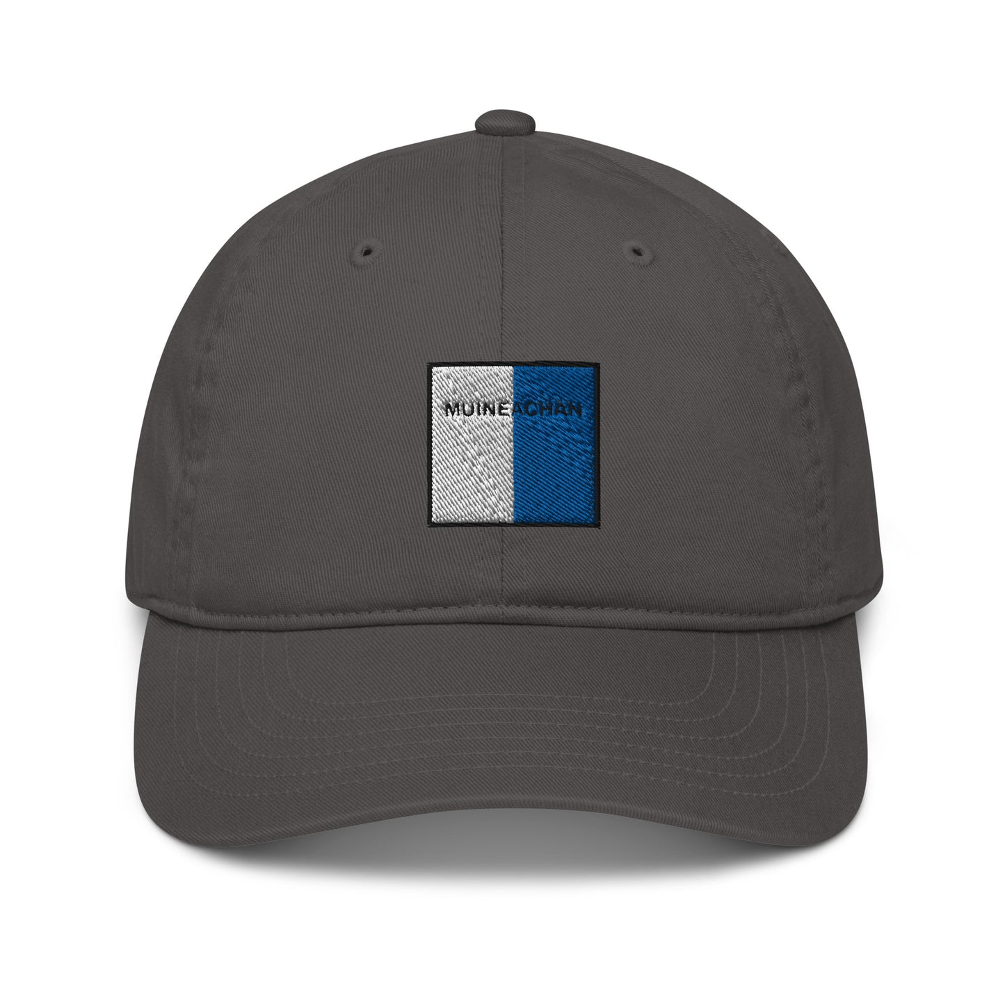 Embroidered Muineachán Baseball Hat - 100% organic cotton
