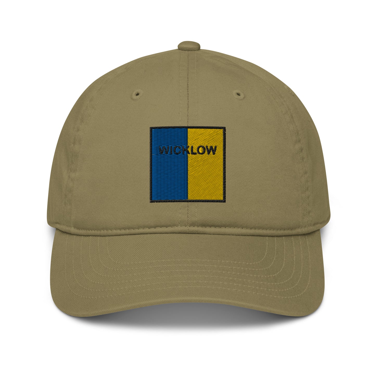 Embroidered Wicklow Baseball Hat - 100% organic cotton - Irish Counties Collection