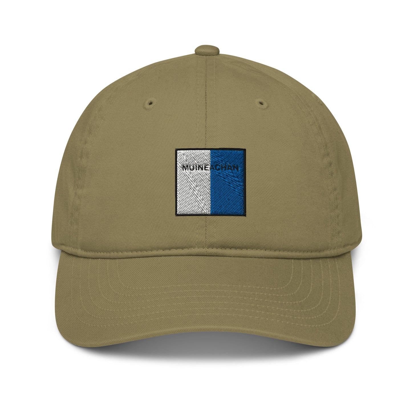 Embroidered Muineachán Baseball Hat - 100% organic cotton
