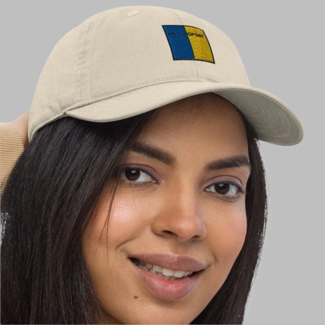 An Longfort Irish Baseball Hat | Embroidered Organic Cotton | Irish Counties Collection