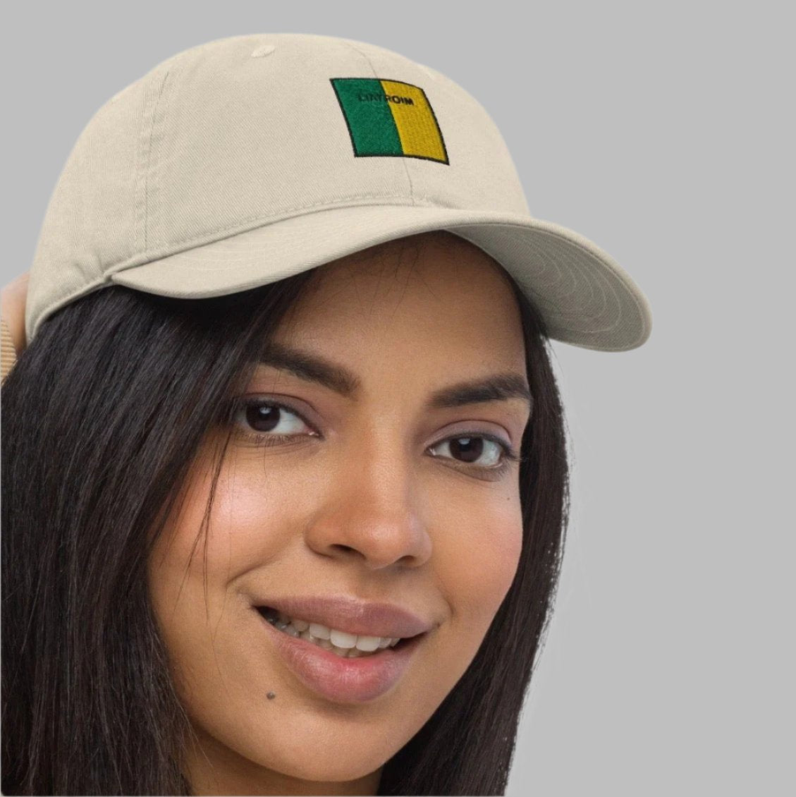 Liatroim Irish Baseball Hat | Embroidered Organic Cotton | Irish Counties Collection