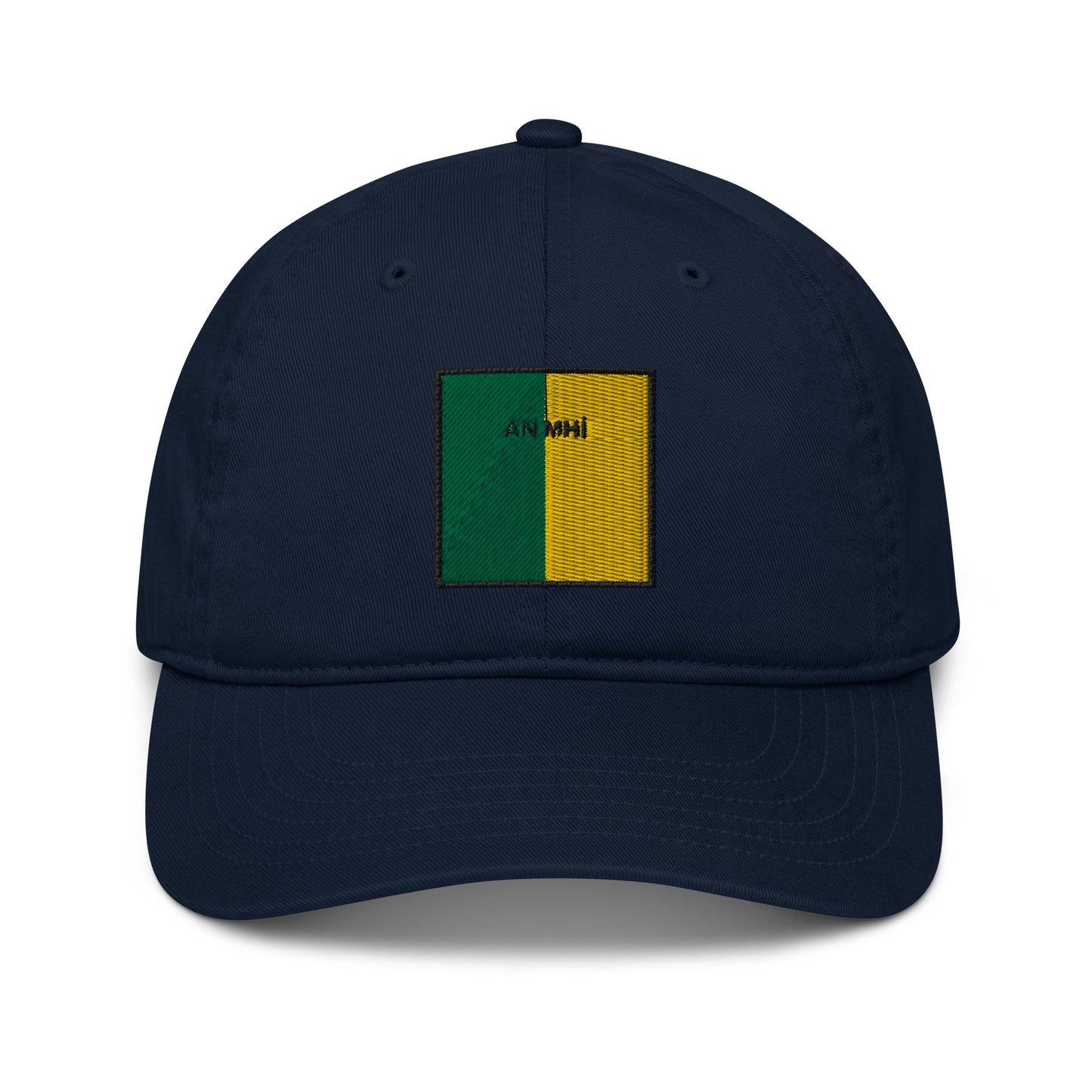 Embroidered an Mhí Baseball Hat - 100% organic cotton - Irish Counties Collection