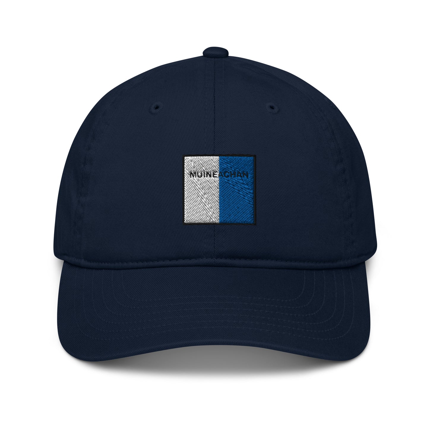 Embroidered Muineachán Baseball Hat - 100% organic cotton