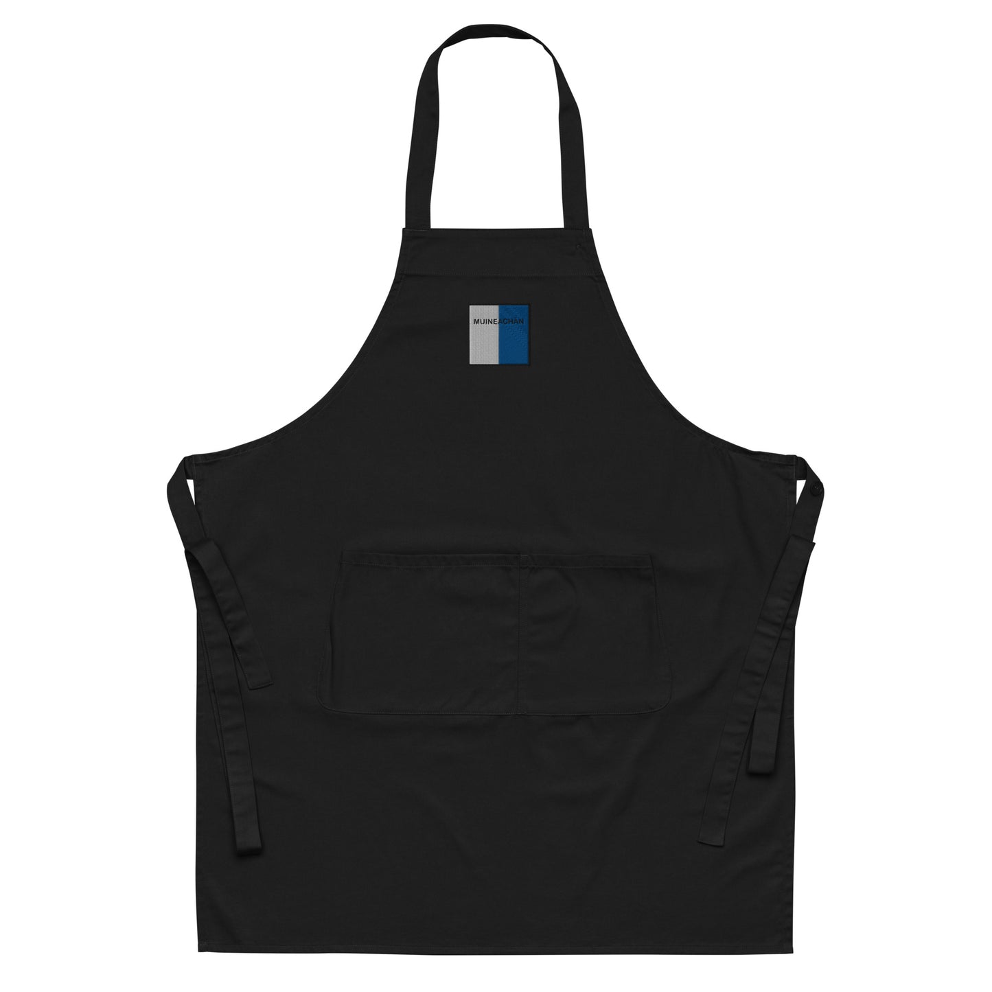 Embroidered Muineachán Apron - 100% organic cotton