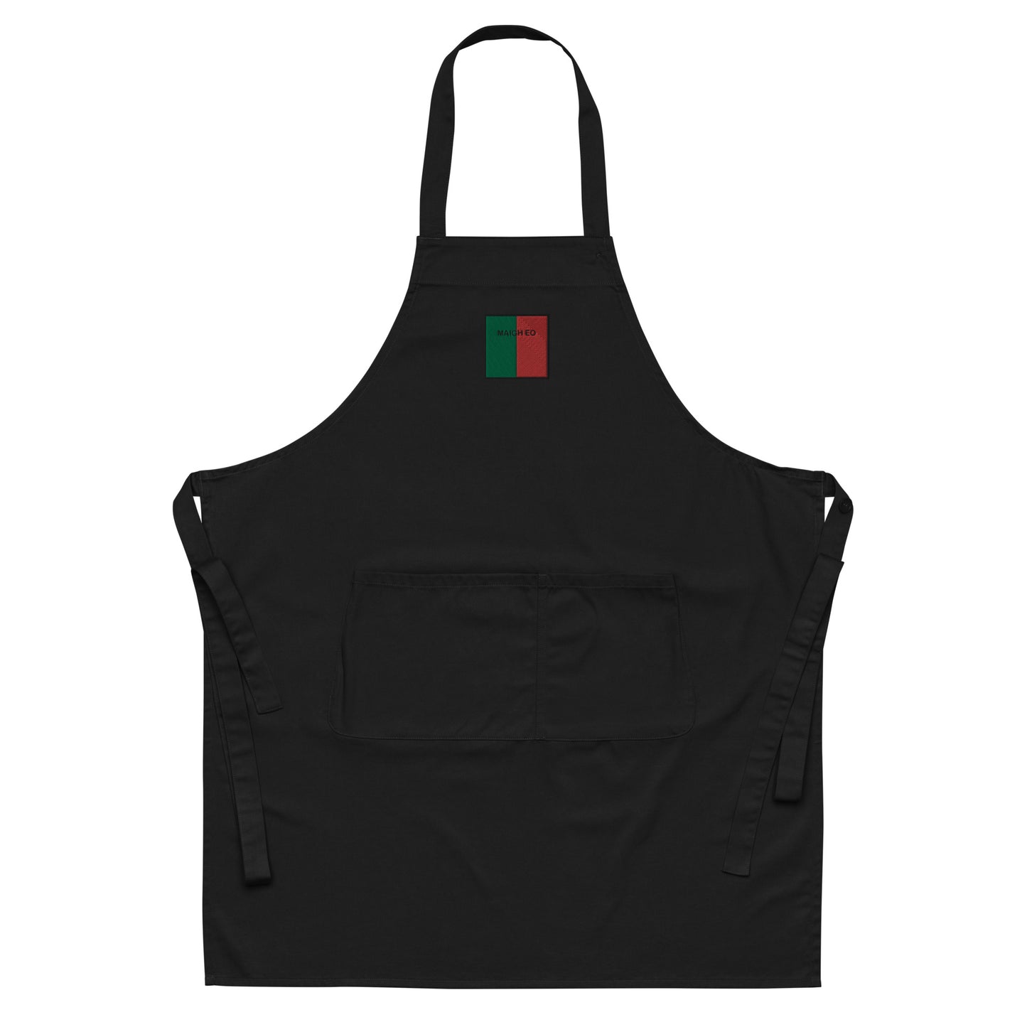 Embroidered Maigh Eo Apron - 100% organic cotton
