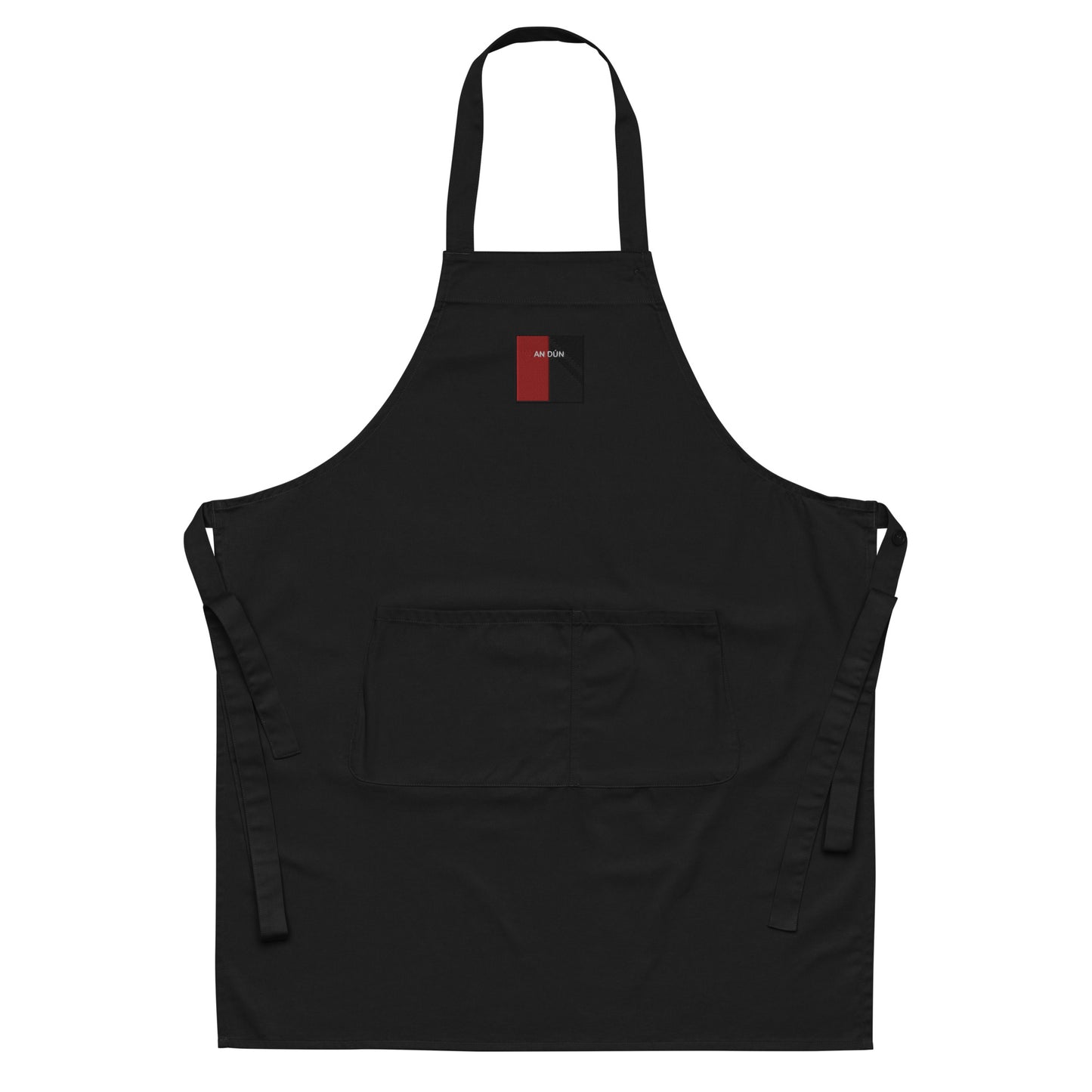 Embroidered An Dún Apron - 100% organic cotton