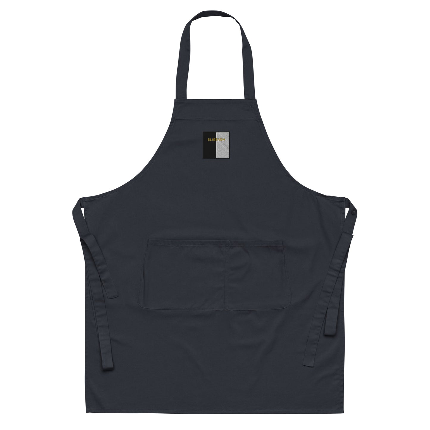 Embroidered Sligeach Apron - 100% organic cotton - Irish Counties Collection