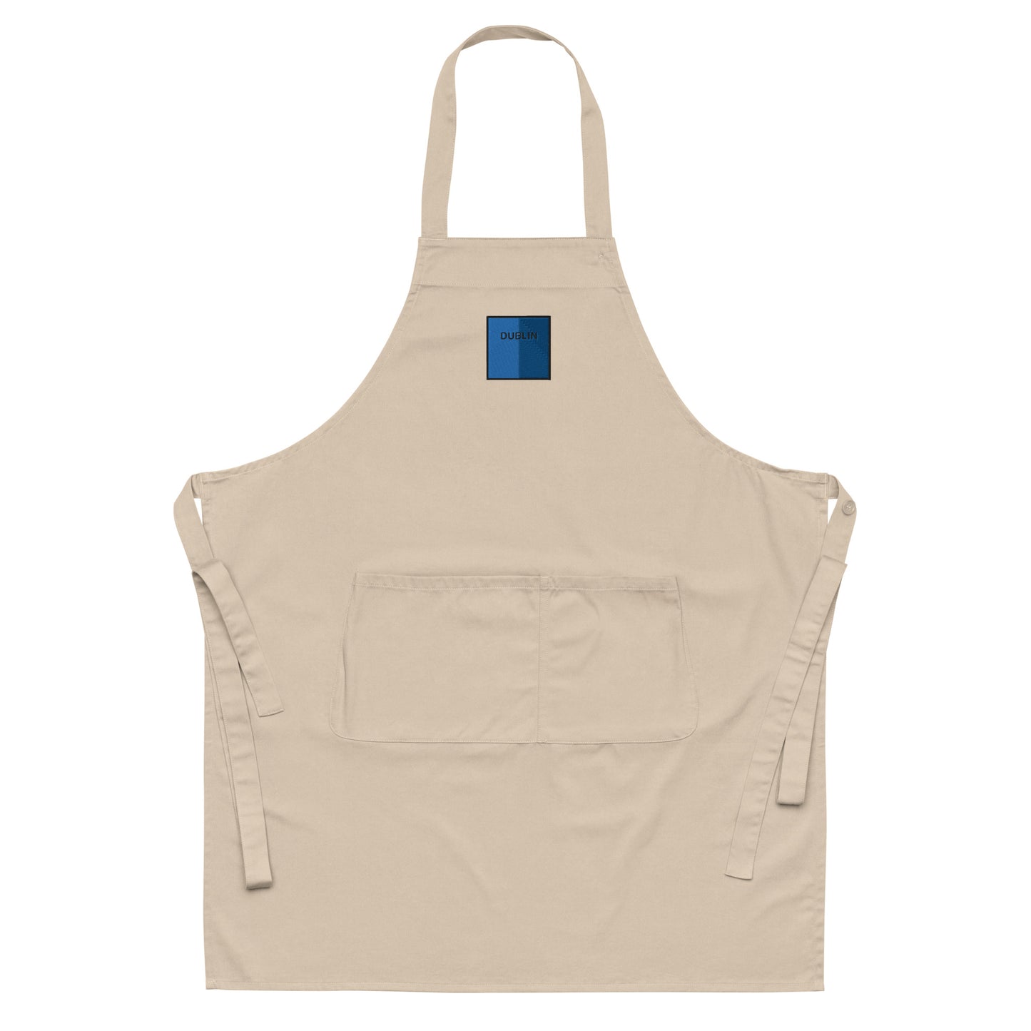 Embroidered Dublin Apron - 100% organic cotton - Irish Counties Collection