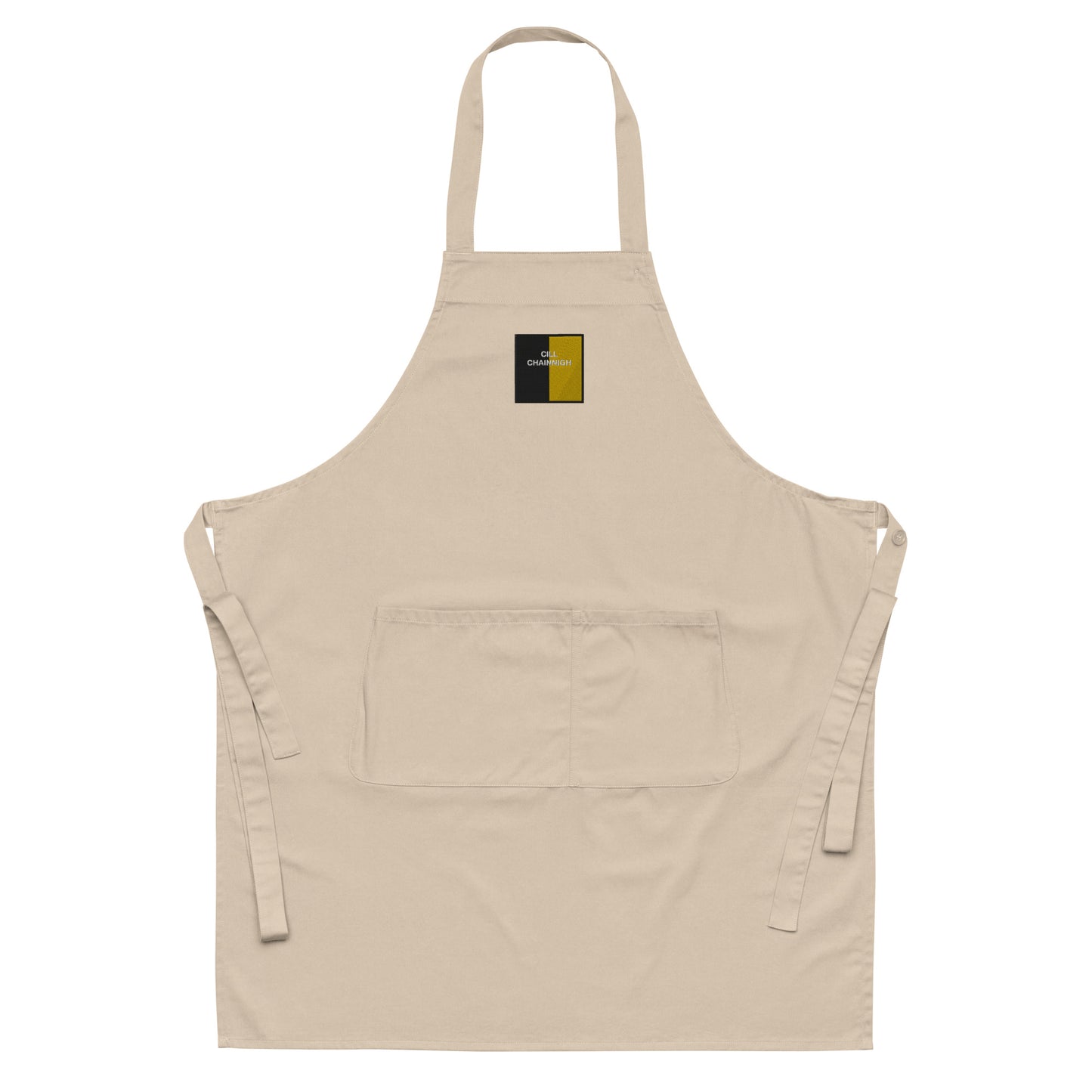 Embroidered Cill Chainnigh Apron - 100% organic cotton