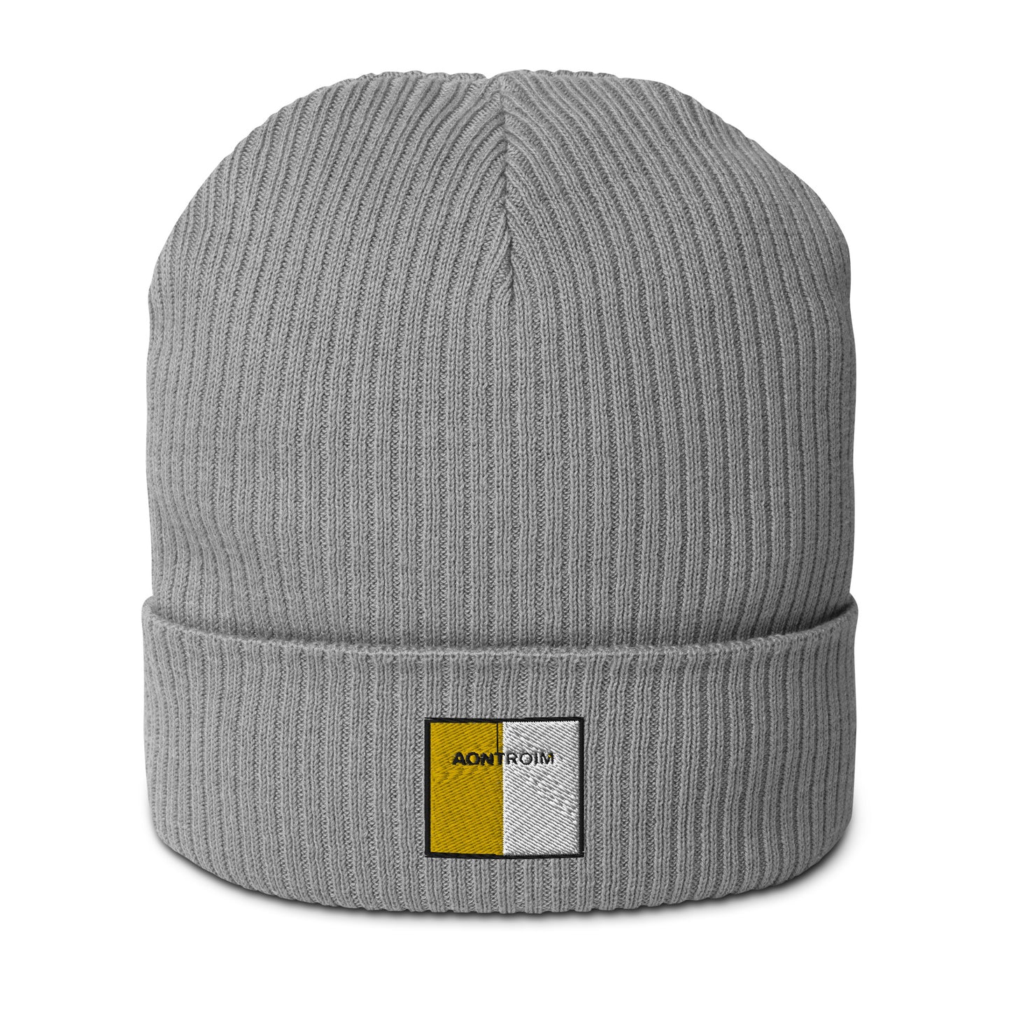 Aontroim Irish Beanie | Embroidered Organic Cotton | Irish Counties Collection