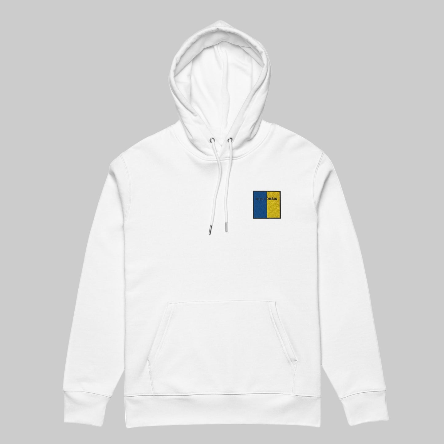 Product Ros COMÁIN hoodie white
mockup