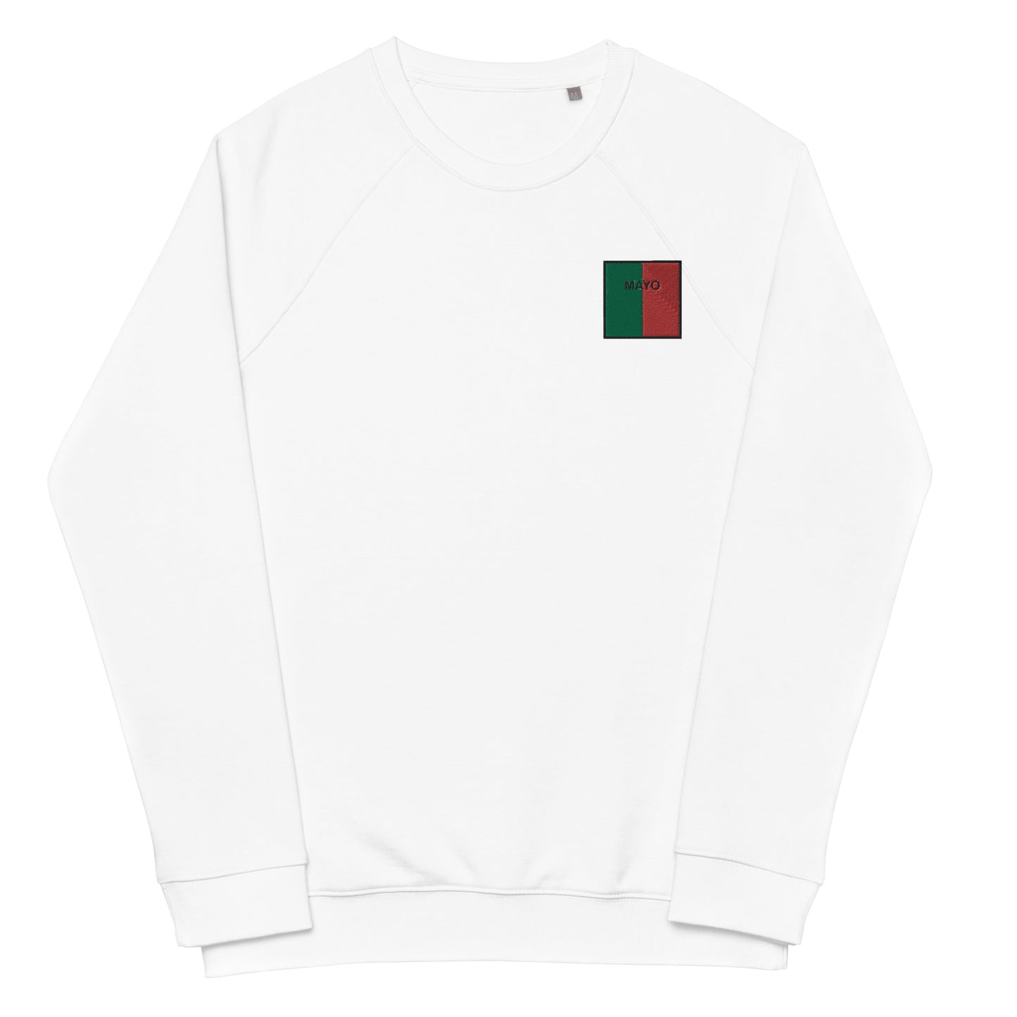 Embroidered Mayo Unisex Organic Sweatshirt Mayo - Irish Counties Collection