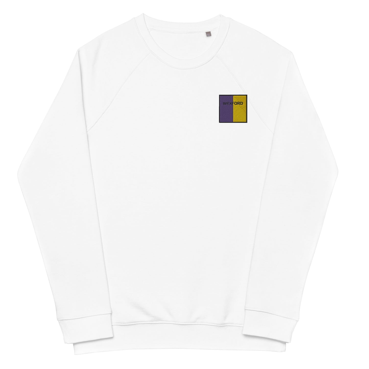 Embroidered Wexford Unisex Organic Sweatshirt - Irish Counties Collection