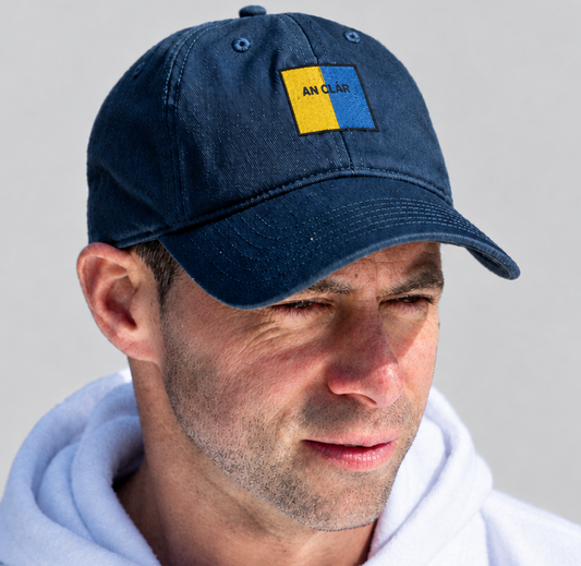 An Clár Irish Baseball Hat | Embroidered Organic Cotton | Irish Counties Collection