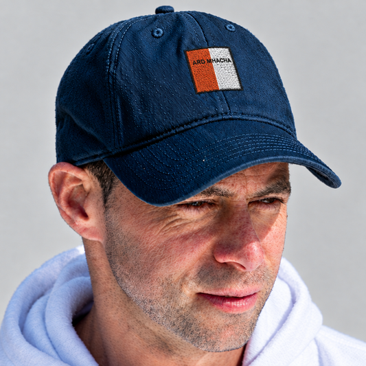 Ard Mhacha Irish Baseball Hat | Embroidered Organic Cotton | Irish Counties Collection