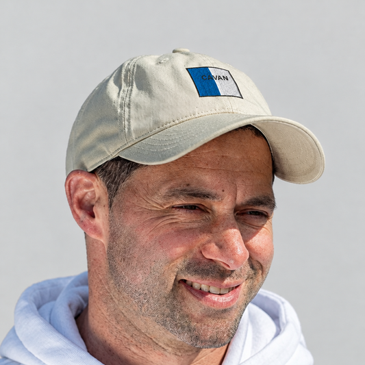 Cavan Irish Baseball Hat | Embroidered Organic Cotton | Irish Counties Collection