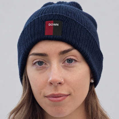 Down Irish Beanie | Embroidered Organic Cotton | Irish Counties Collection