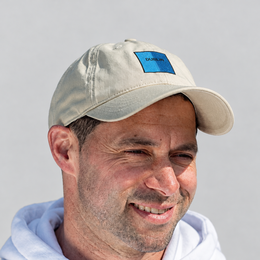 Dublin Irish Baseball Hat | Embroidered Organic Cotton | Irish Counties Collection