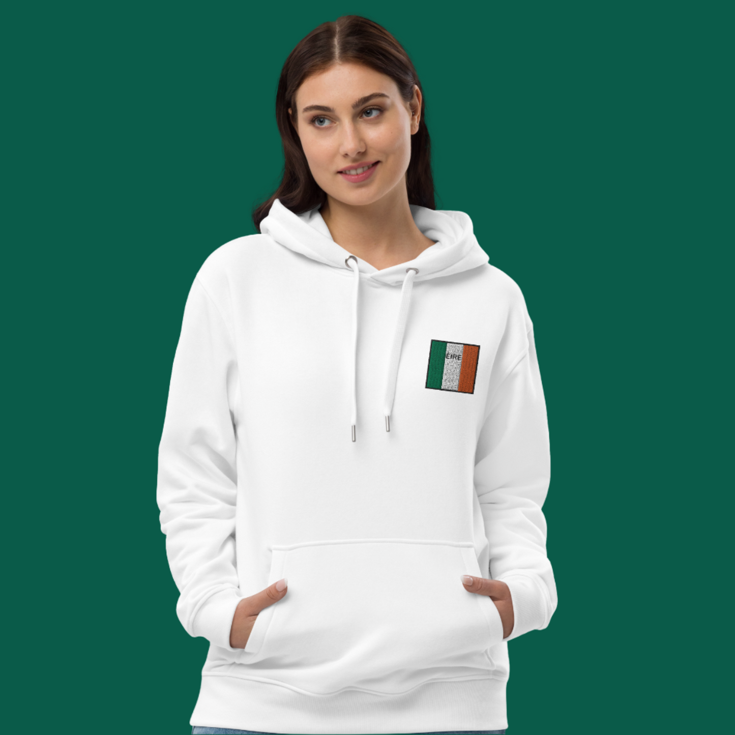 Embroidered ÉIRE Unisex Eco Hoodie