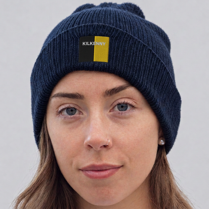Kilkenny Irish Beanie | Embroidered Organic Cotton | Irish Counties Collection