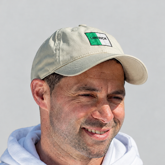 Limerick Irish Baseball Hat | Embroidered Organic Cotton | Irish Counties Collection