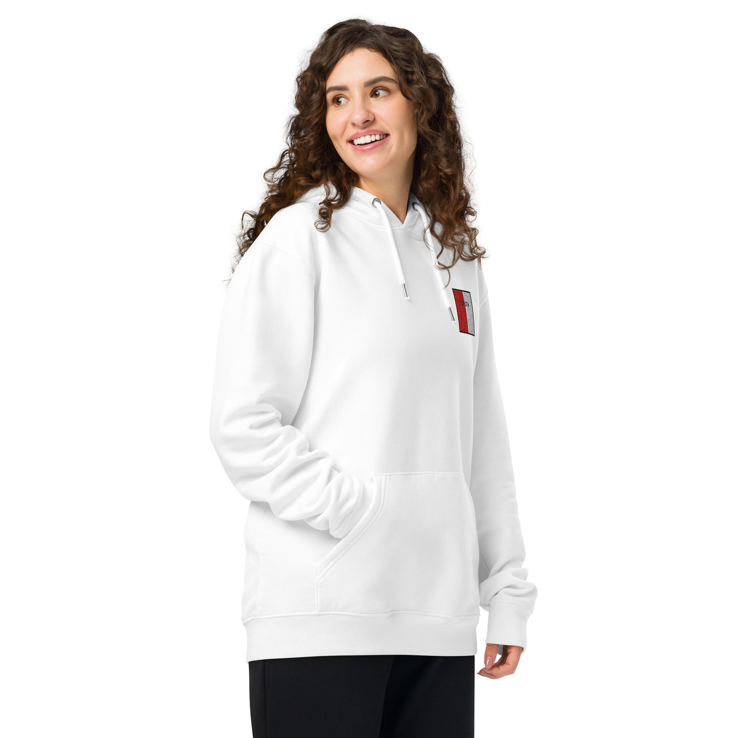 Embroidered Louth Unisex Eco Hoodie