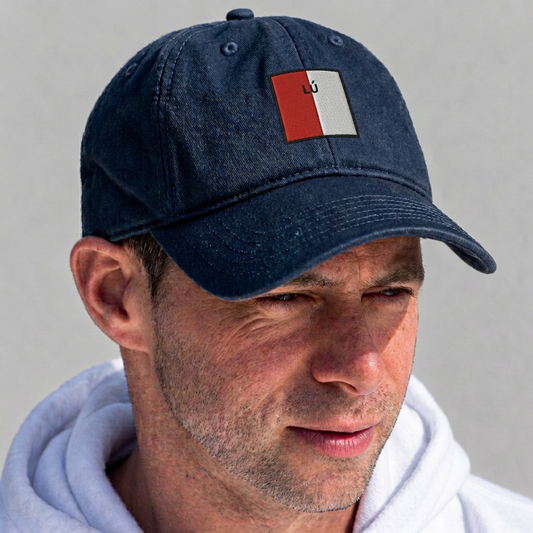 Lú Irish Baseball Hat | Embroidered Organic Cotton | Irish Counties Collection
