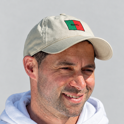 Mayo Irish Baseball Hat | Embroidered Organic Cotton | Irish Counties Collection