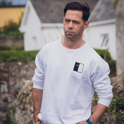 Embroidered Sligeach Unisex Organic Sweatshirt - Irish Counties Collection