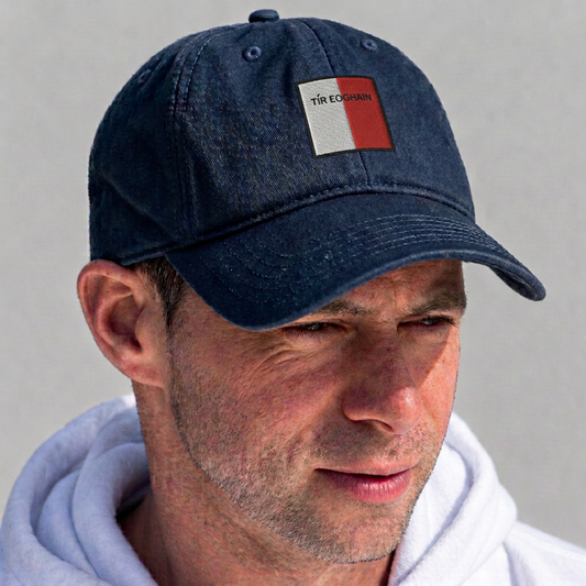 Tír Eoghain Irish Baseball Hat | Embroidered Organic Cotton | Irish Counties Collection