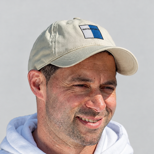 Waterford Irish Baseball Hat | Embroidered Organic Cotton | Irish Counties Collection