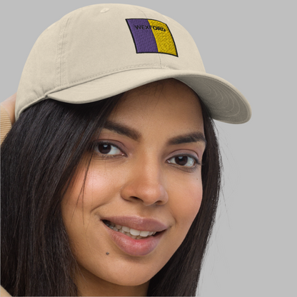 Embroidered Wexford Baseball Hat - 100% organic cotton - Irish Counties Collection
