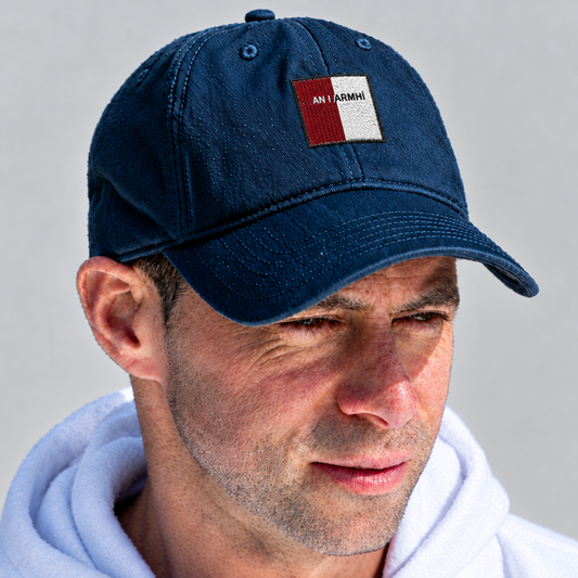 An Iarmhí Irish Baseball Hat | Embroidered Organic Cotton | Irish Counties Collection