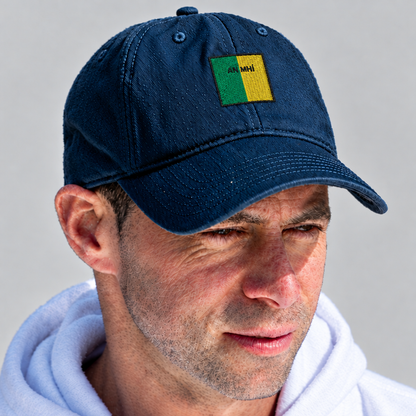 An Mhí Irish Baseball Hat | Embroidered Organic Cotton | Irish Counties Collection