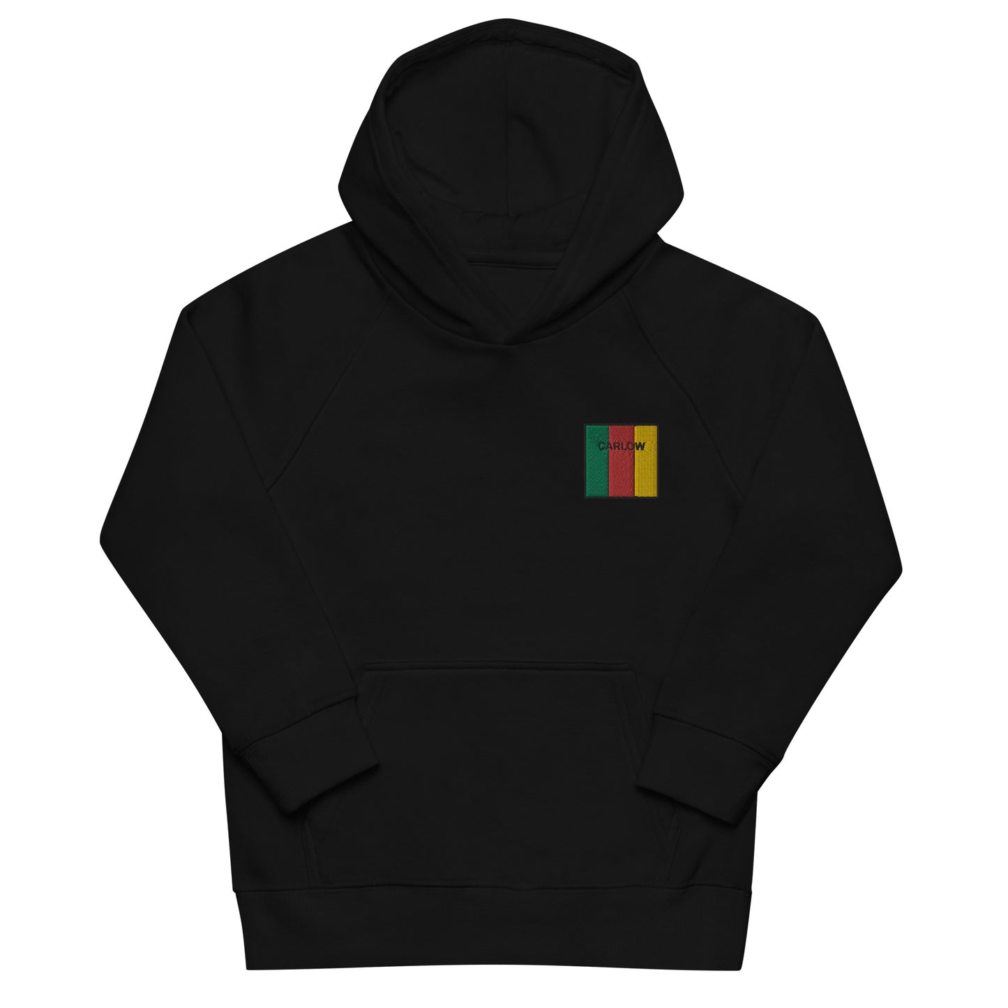 Embroidered Carlow Child Eco Hoodie - Irish Counties Collection