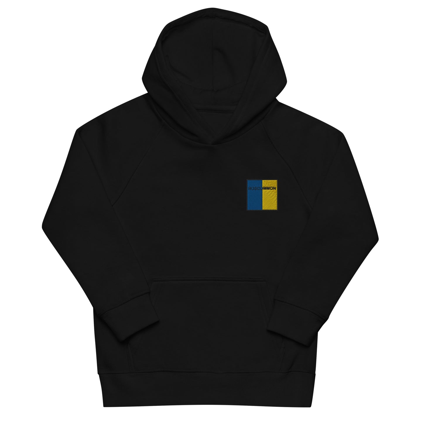 Embroidered Roscommon Child Eco Hoodie - Irish Counties Collection