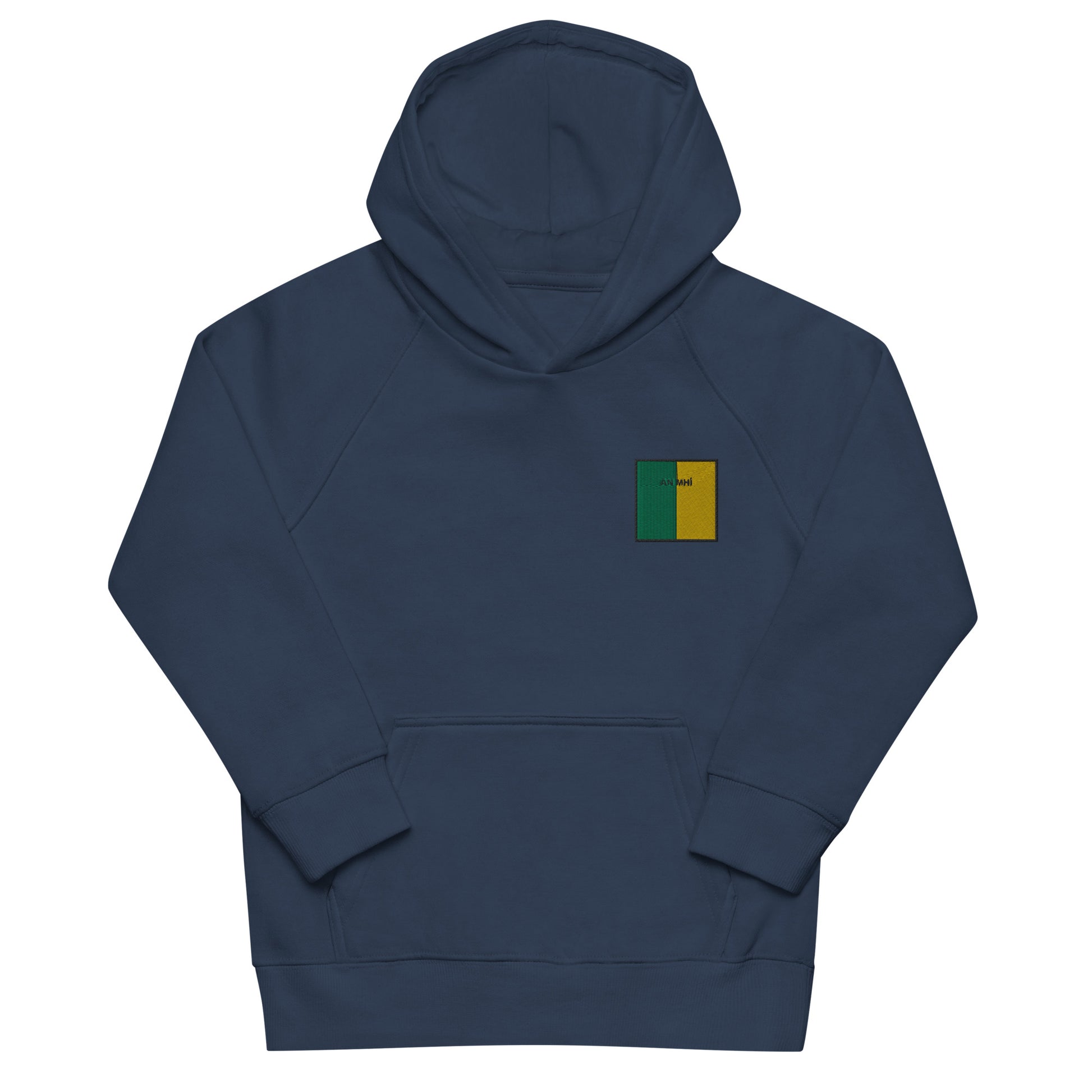 Embroidered An Mhí Child Eco Hoodie - Irish Counties Collection