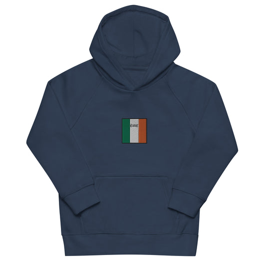 Embroidered ÉIRE Child Eco Hoodie
