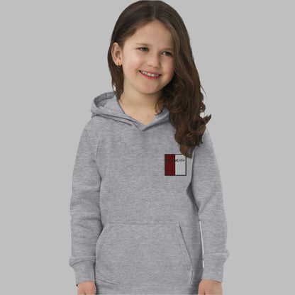 Embroidered Westmeath Child Eco Hoodie - Irish Counties Collection