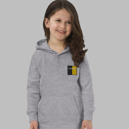 Embroidered KilkennyChild Eco Hoodie - Irish Counties Collection