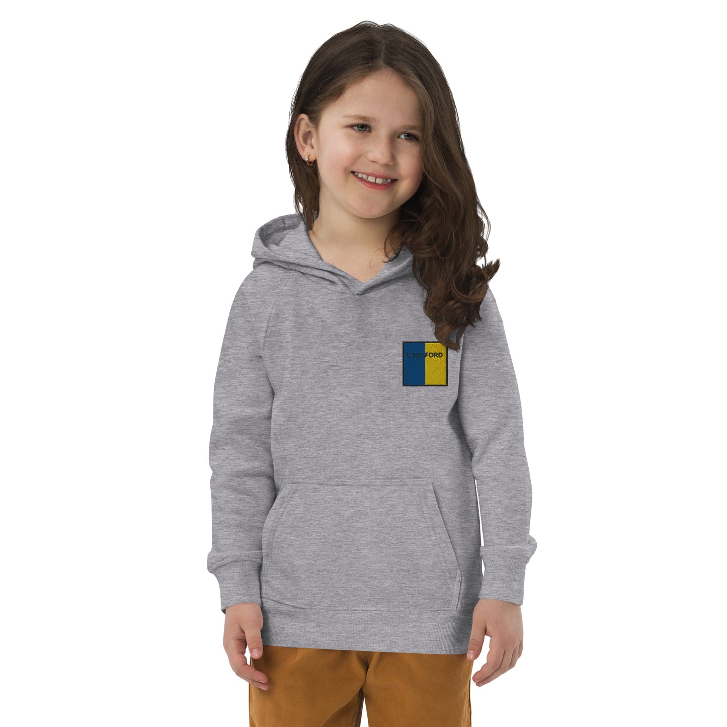 Embroidered Child Eco Hoodie Longford
