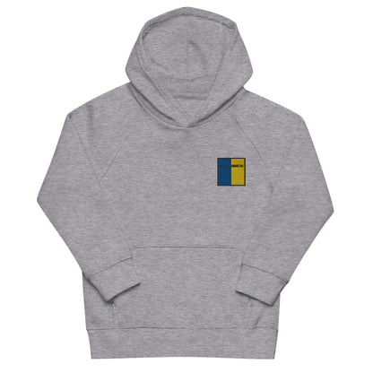 Embroidered Roscommon Child Eco Hoodie - Irish Counties Collection