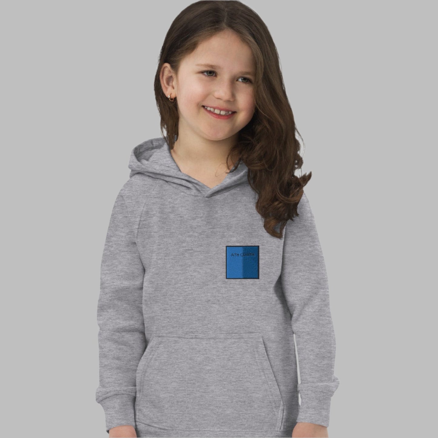 Embroidered Áth Cliath Child Eco Hoodie