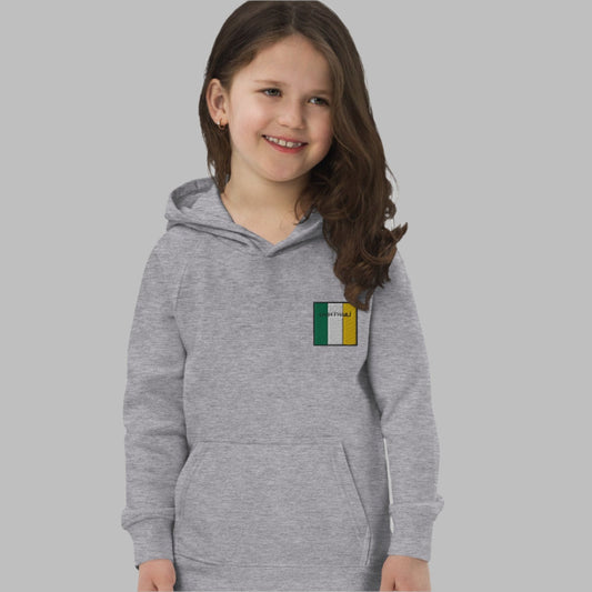 Embroidered Uíbh Fhailí Child Eco Hoodie