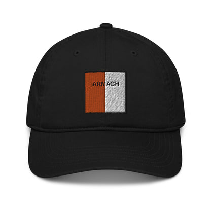 Embroidered Armagh Baseball Hat - 100% organic cotton - Irish Counties Collection