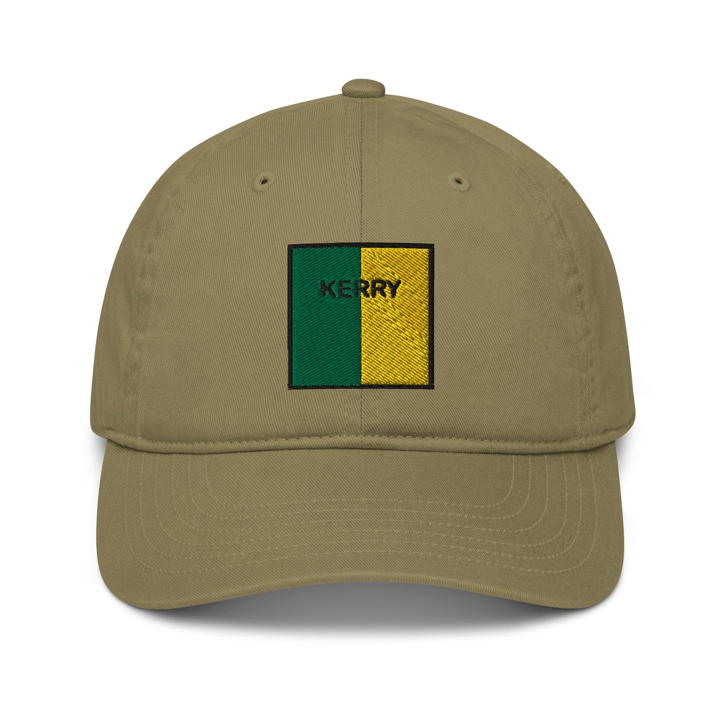 Embroidered Kerry Baseball Hat - 100% organic cotton - Irish Counties Collection