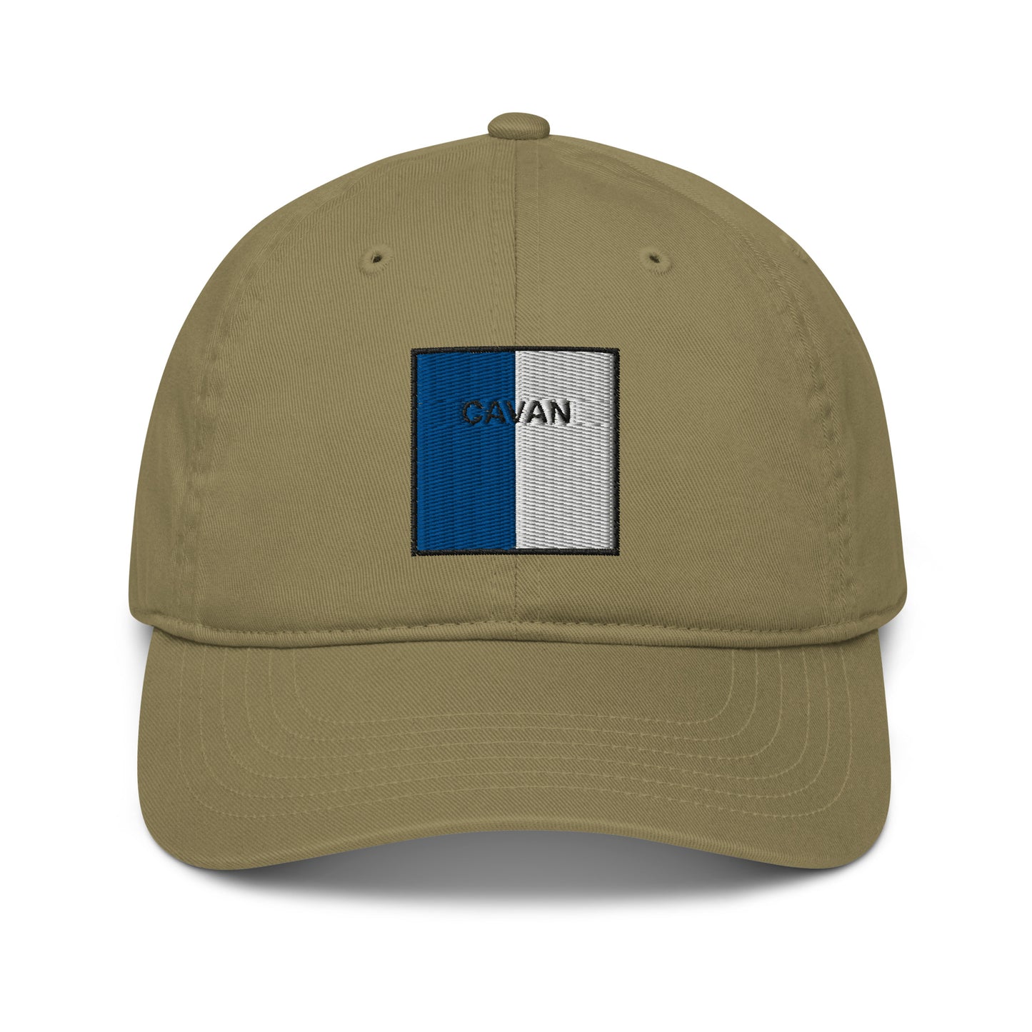 Embroidered Cavan Baseball Hat - 100% organic cotton - Irish Counties Collection