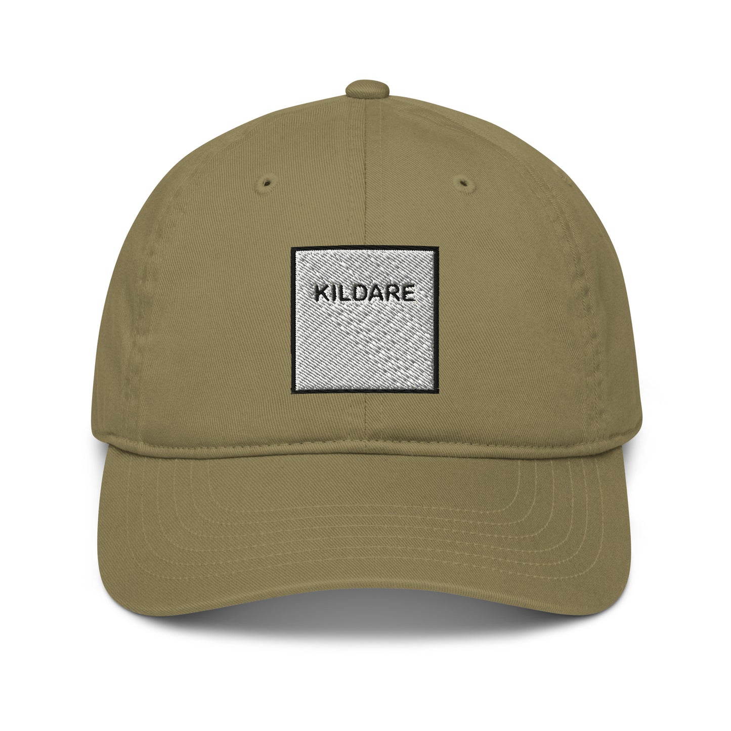 Embroidered Kildare Baseball Hat - 100% organic cotton - Irish Counties Collection