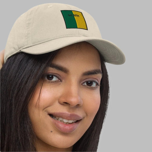 Embroidered Meath Baseball Hat - 100% organic cotton - Irish Counties Collection